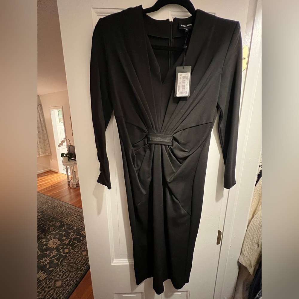 Georgia Armani NWT Little Black Dress:
